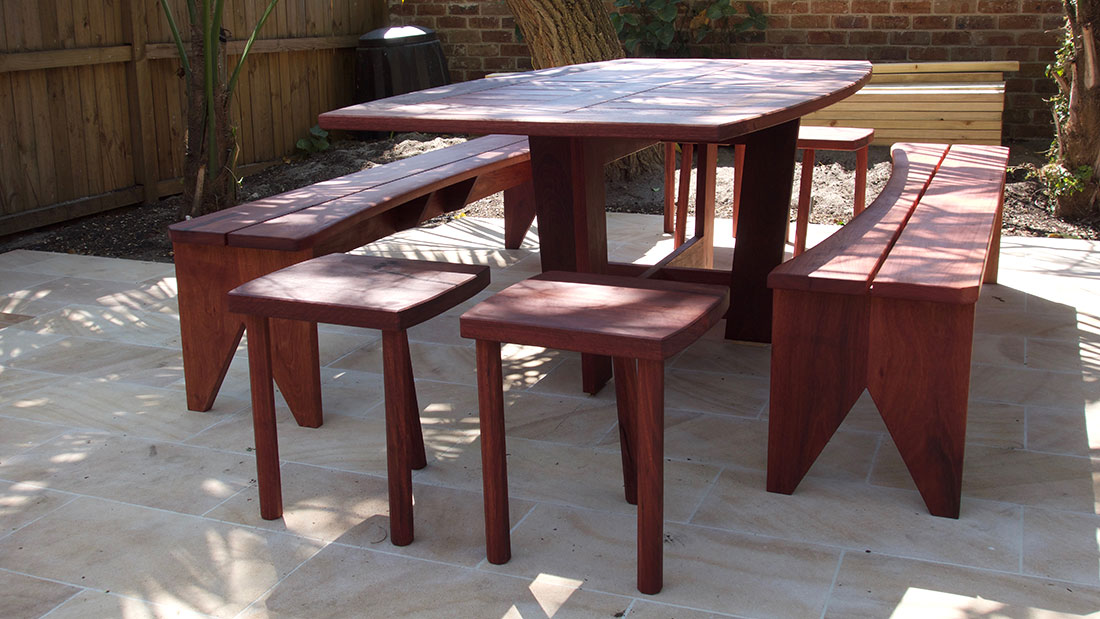 Custom made timber furniture, Sydney Nathaniel Grey